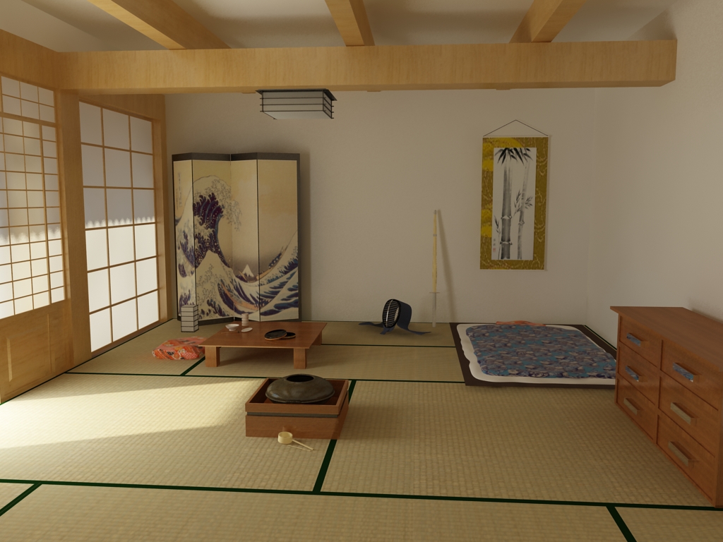 Nội thất nhà kiểu Nhật