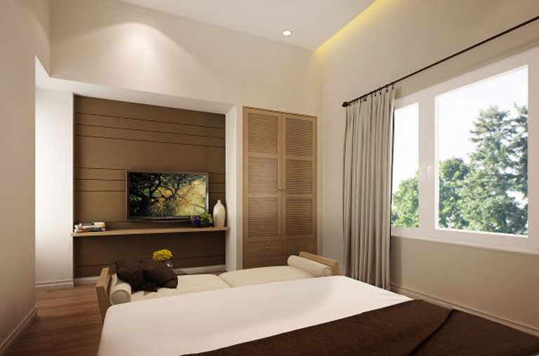 Top 30 Mẫu thiết kế nội thất phòng ngủ khách sạn đẹp 2023